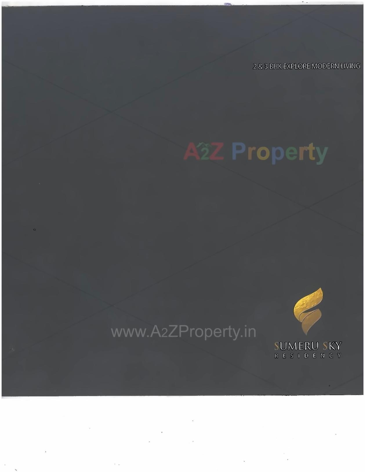  of real estate project Sumeru Sky Residency located at Varachha, Surat, Gujarat