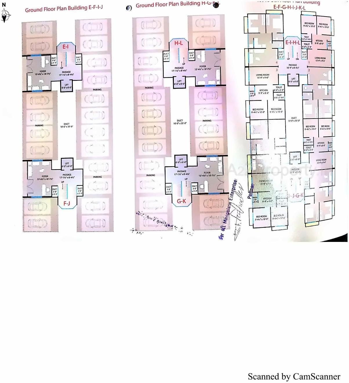Layout of real estate project Sumukh Residency located at Dindoli, Surat, Gujarat