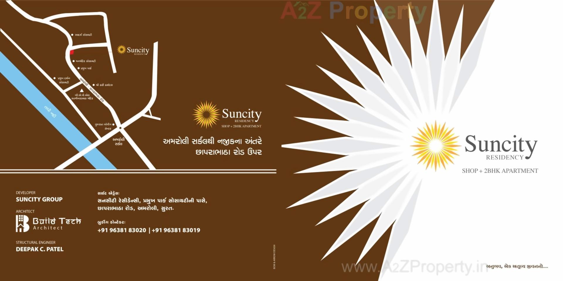  of real estate project Suncity Residency located at Surat, Surat, Gujarat