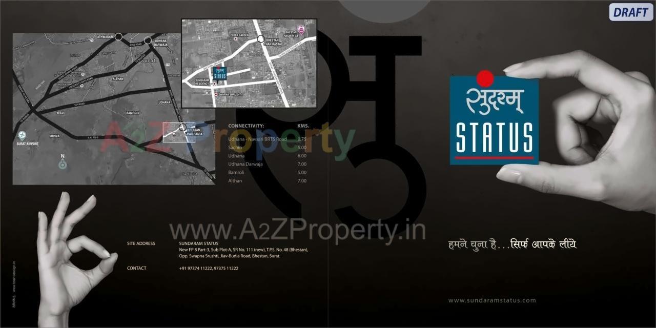  of real estate project Sundaram Status located at Surat, Surat, Gujarat
