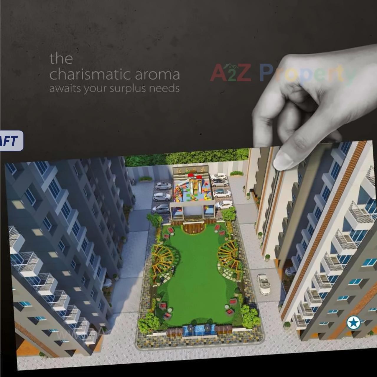 3D Elevation of real estate project Sundaram Status located at Surat, Surat, Gujarat