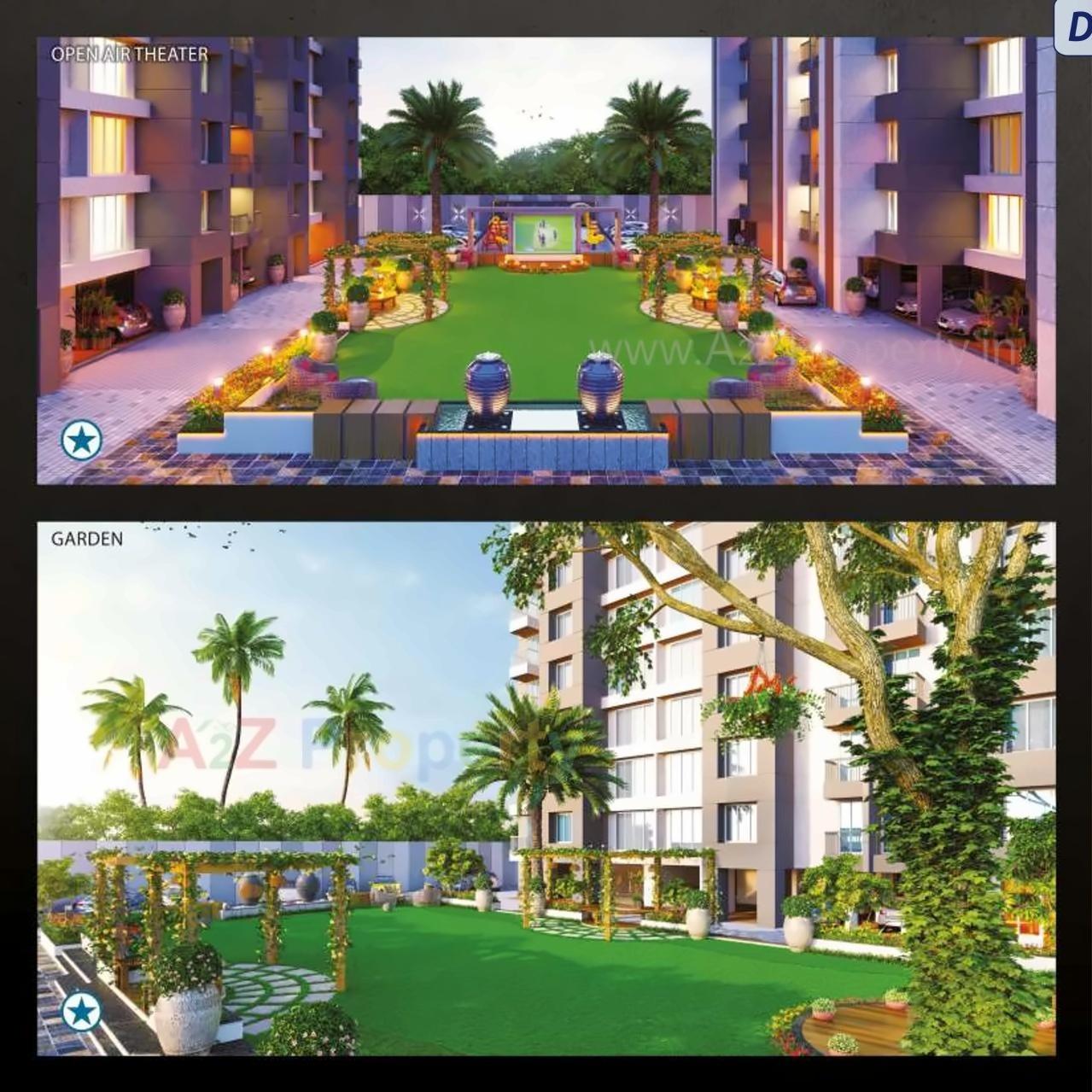 3D Elevation of real estate project Sundaram Status located at Surat, Surat, Gujarat