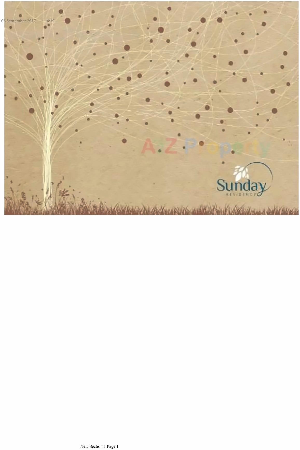  of real estate project Sunday Residency located at Surat, Surat, Gujarat