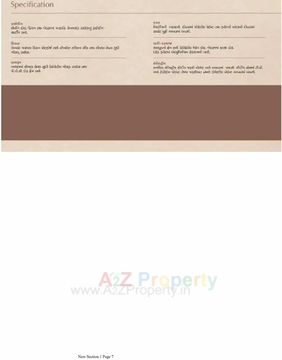  of real estate project Sunday Residency located at Surat, Surat, Gujarat