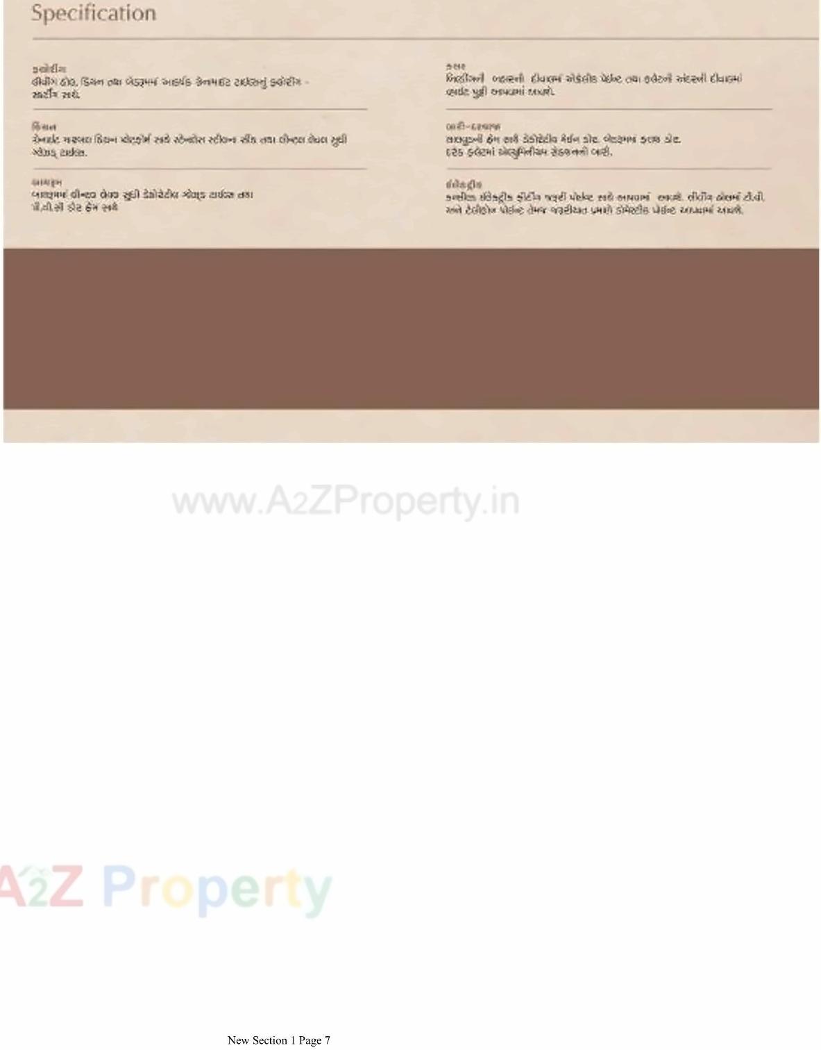  of real estate project Sunday Residency located at Surat, Surat, Gujarat