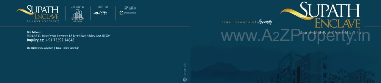  of real estate project Supath Enclave located at Surat, Surat, Gujarat