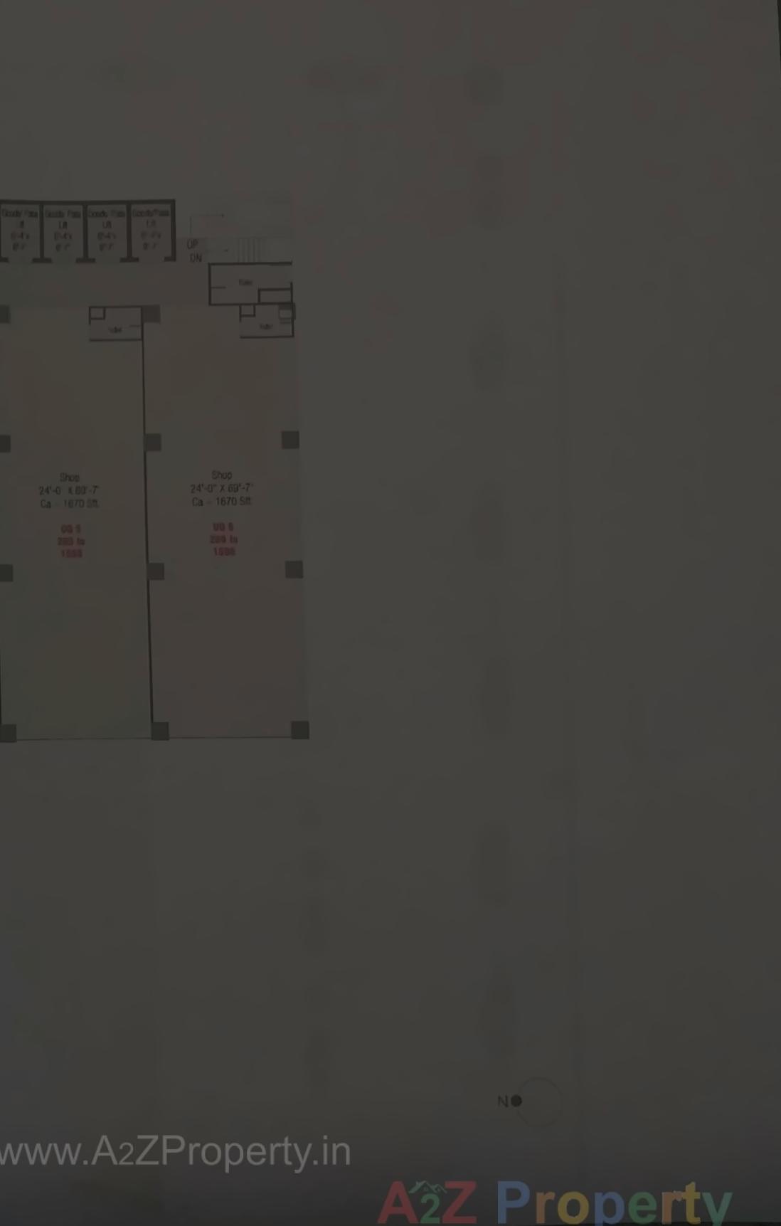 Layout of real estate project Surana 10 located at Umarwada, Surat, Gujarat