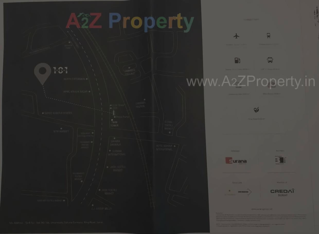  of real estate project Surana 10 located at Umarwada, Surat, Gujarat