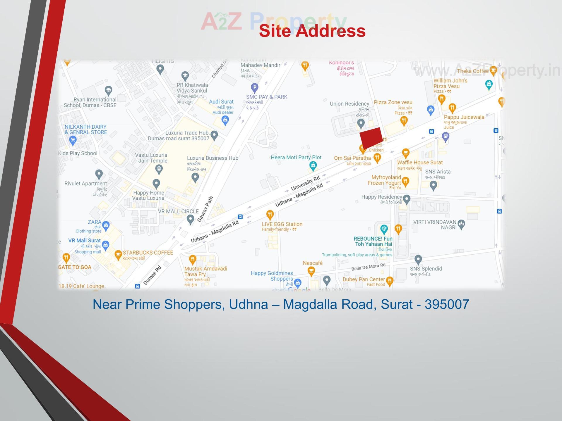  of real estate project Surana Supremus located at Rundh, Surat, Gujarat