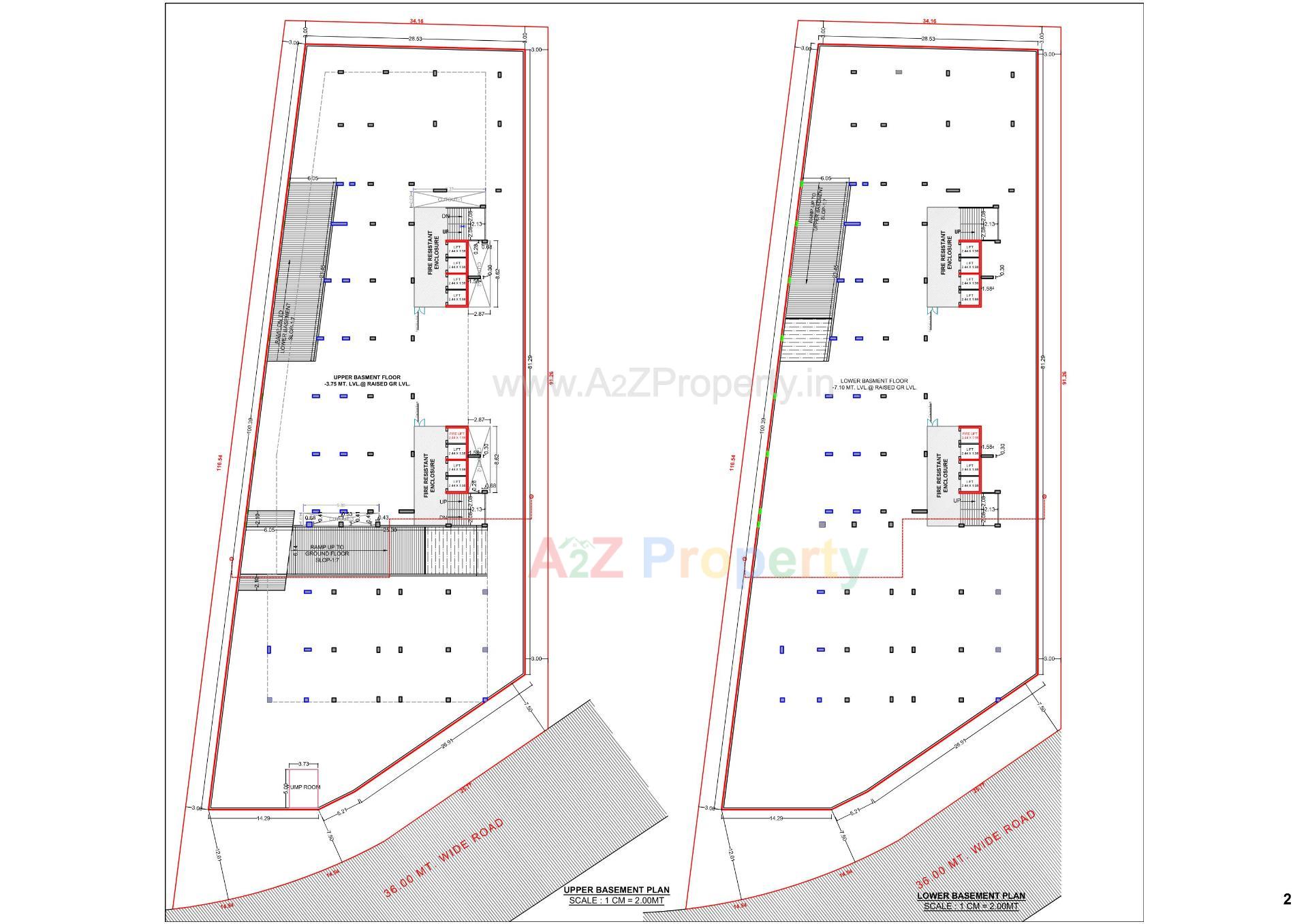 Layout of real estate project Surat Digital Valley located at Utran, Surat, Gujarat