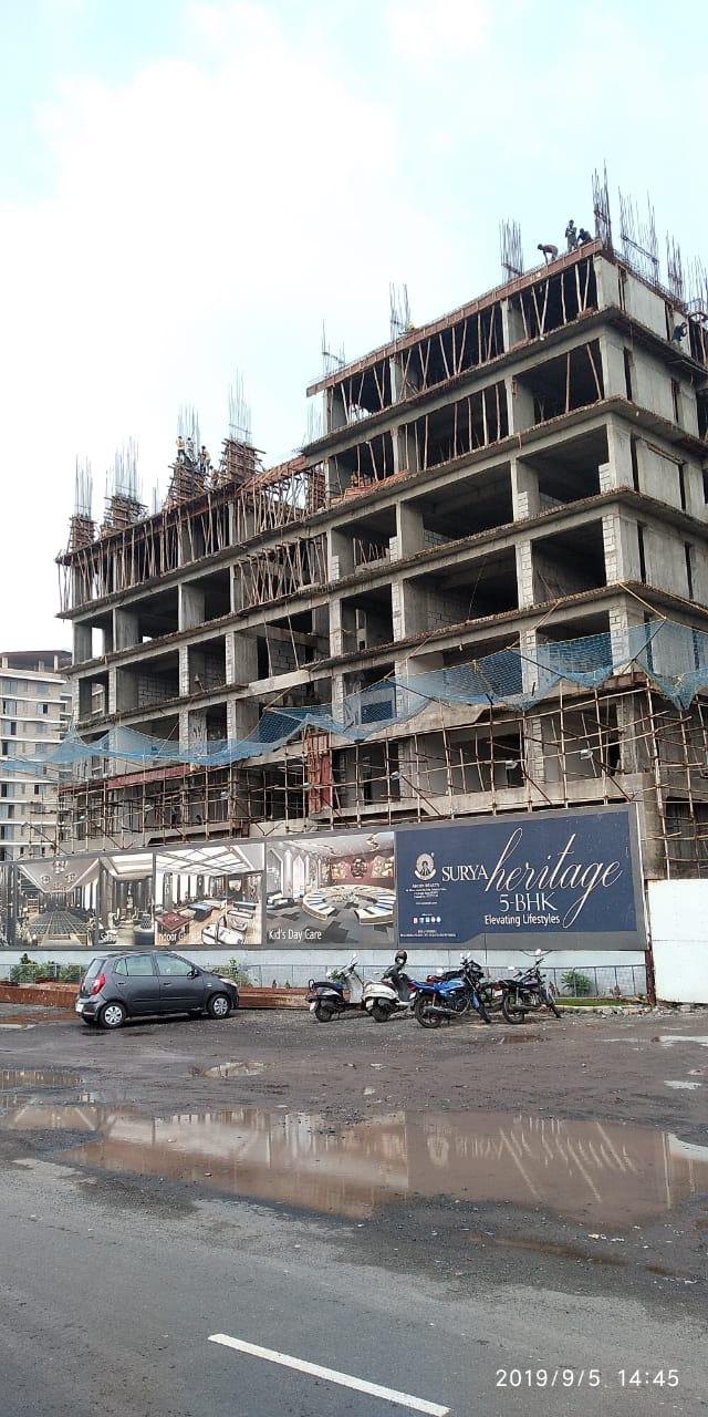 202211_const of real estate project Surya Heritage located at Vesu, Surat, Gujarat