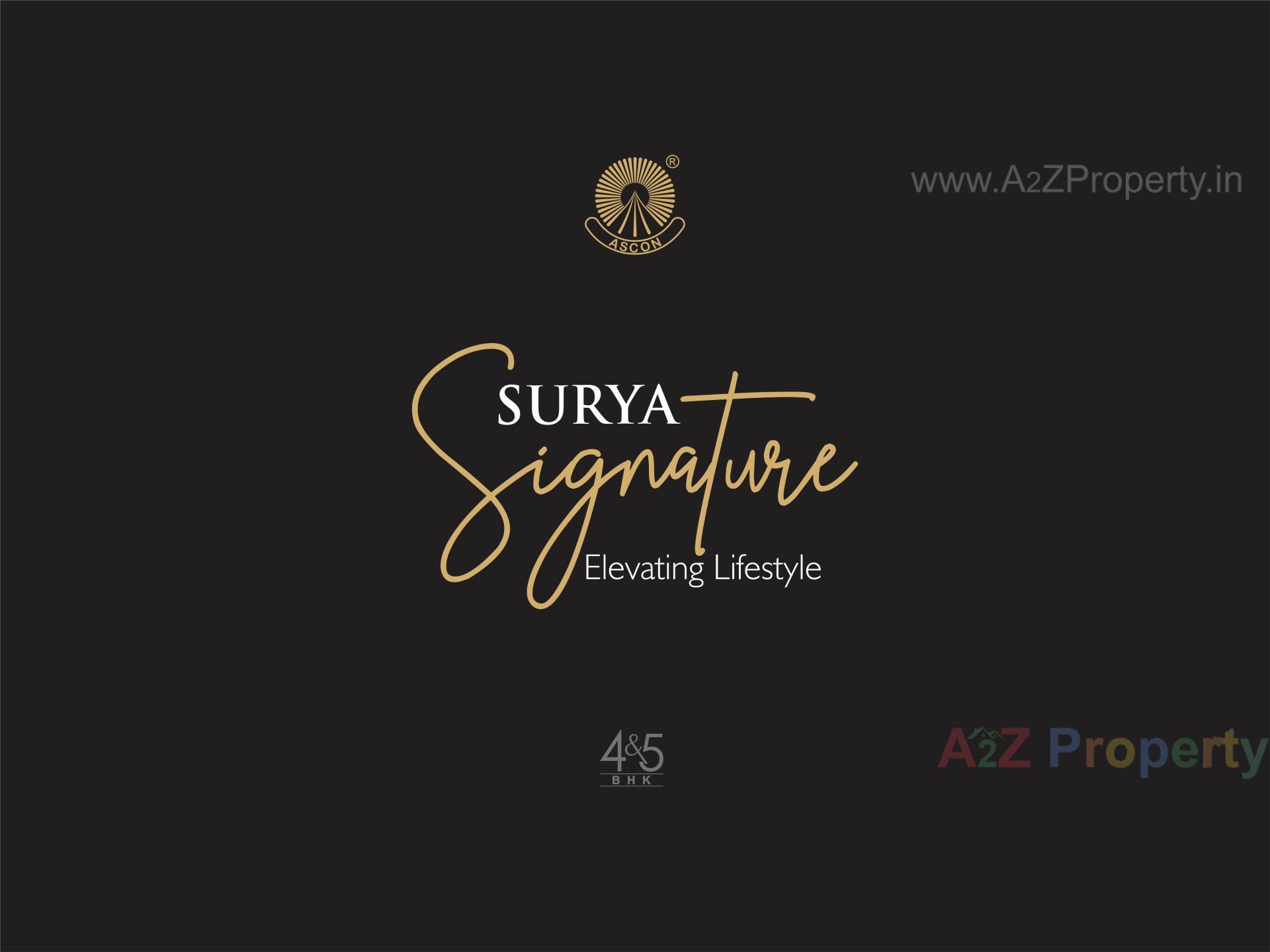  of real estate project Surya Signature located at Bhimrad, Surat, Gujarat