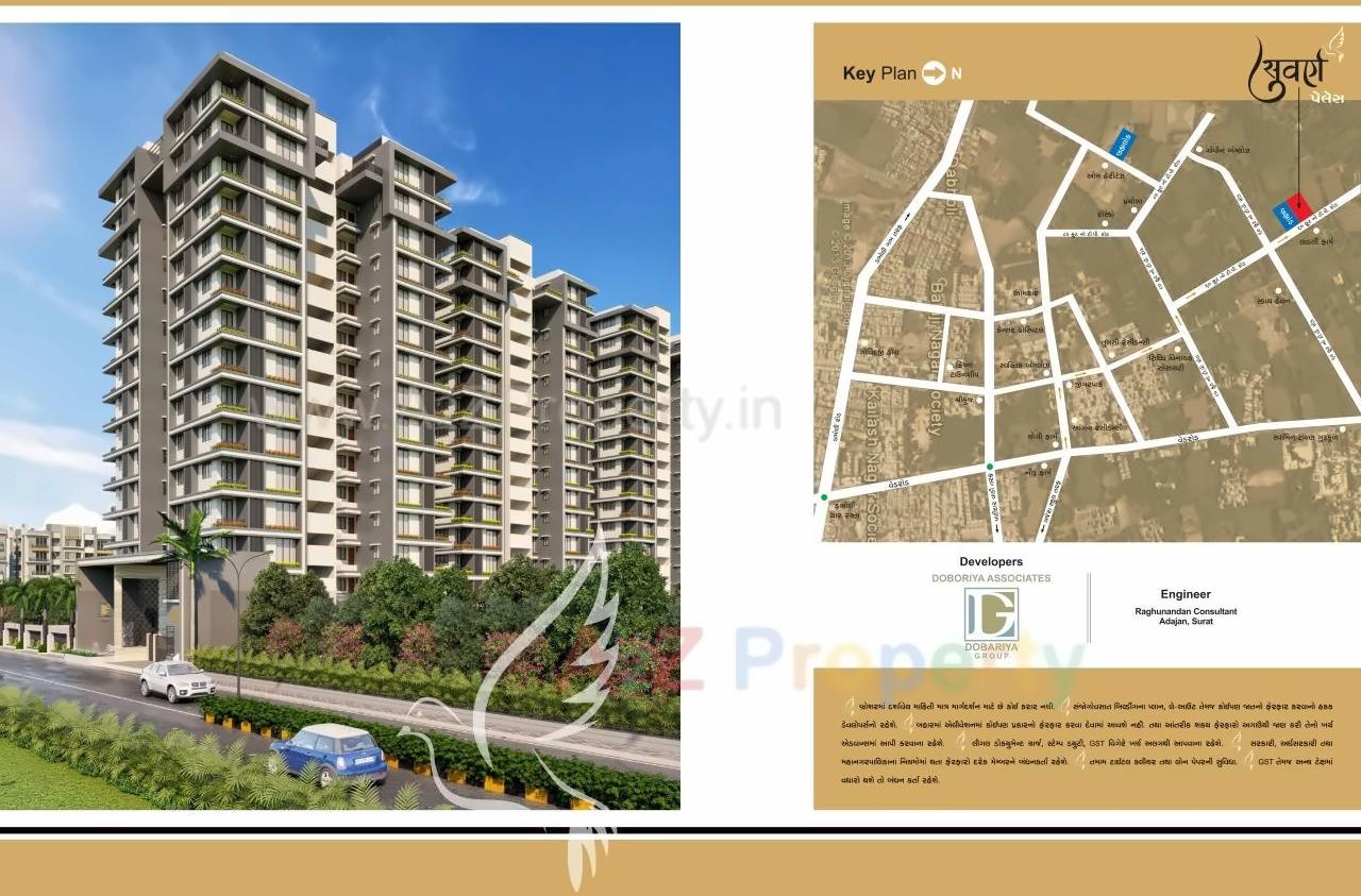  of real estate project Suvarn Palace located at Ved, Surat, Gujarat