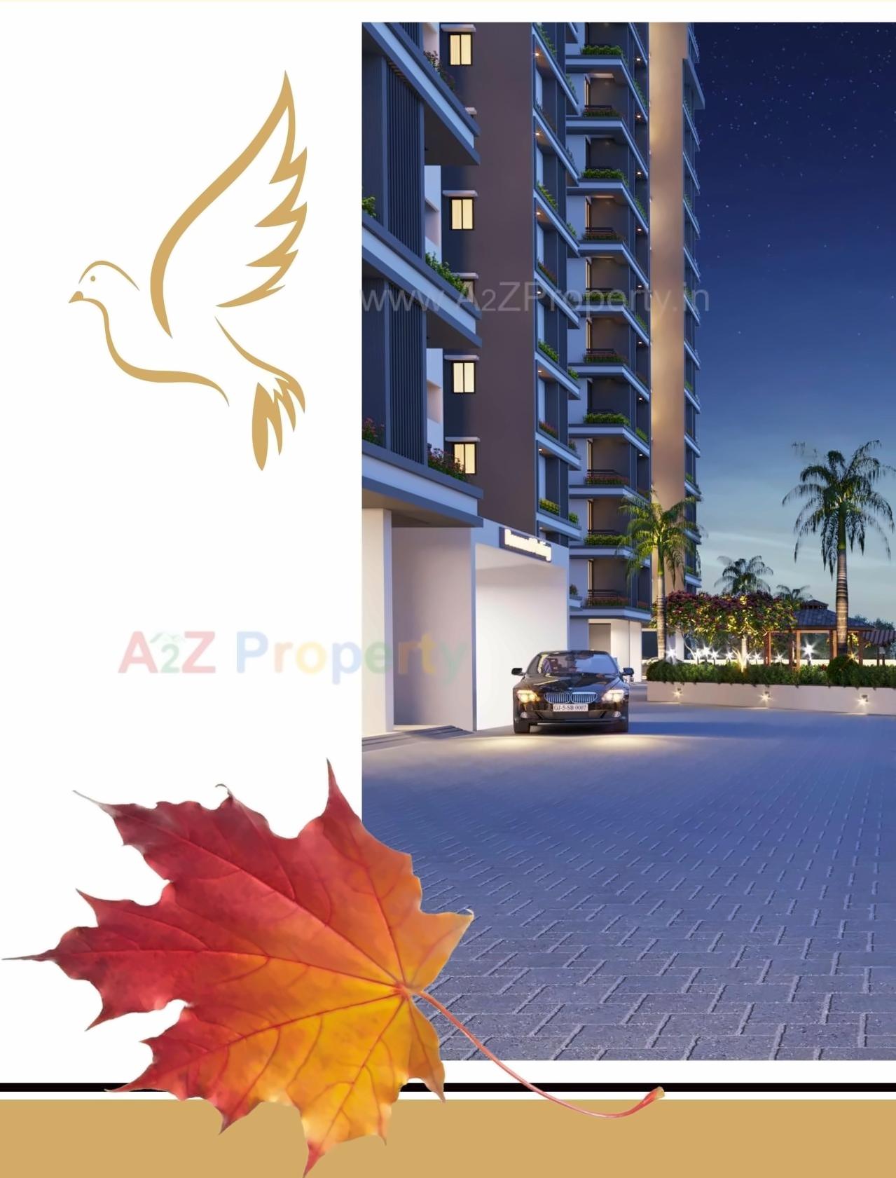 3D Elevation of real estate project Suvarn Palace located at Ved, Surat, Gujarat