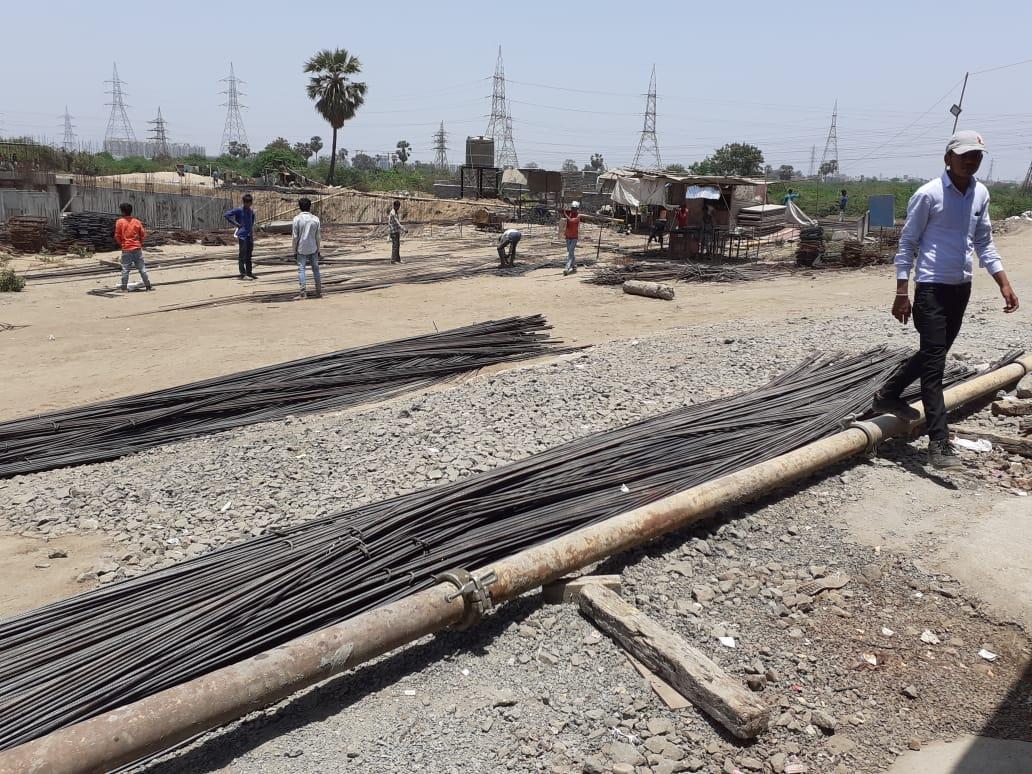 195687_const of real estate project Swagat Clifton located at Bhimrad, Surat, Gujarat