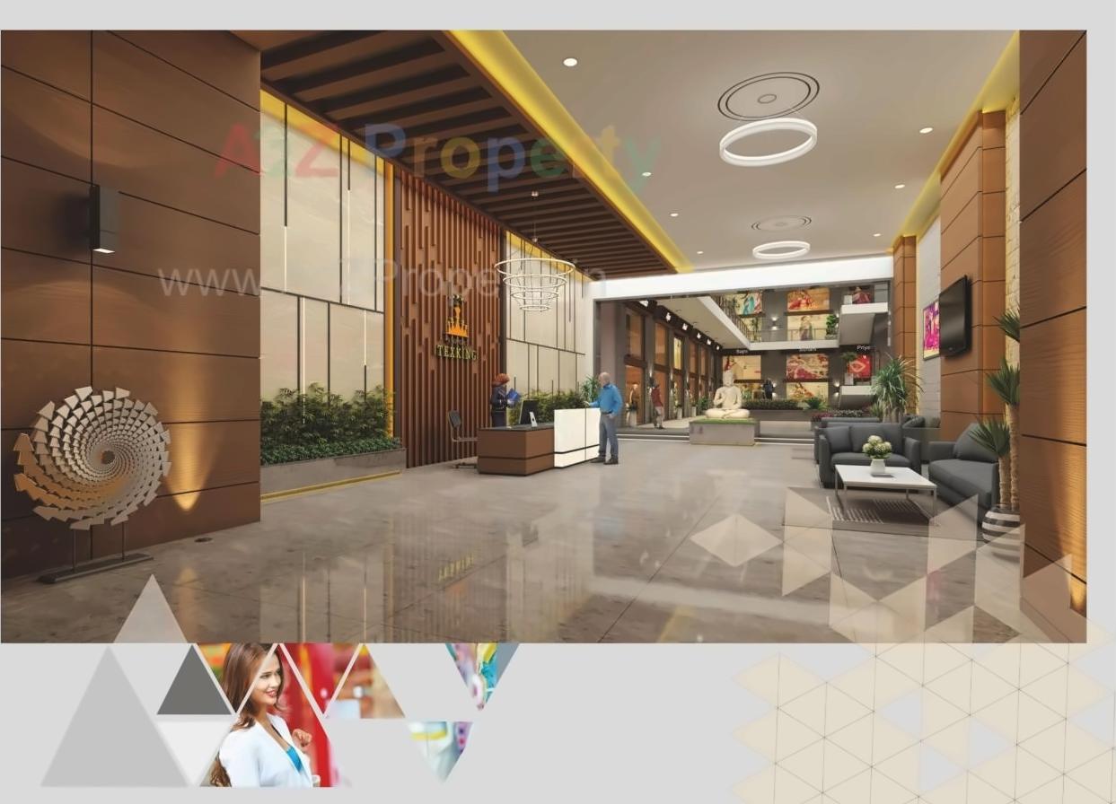 3D Elevation of real estate project Swagat Texking located at Surat, Surat, Gujarat