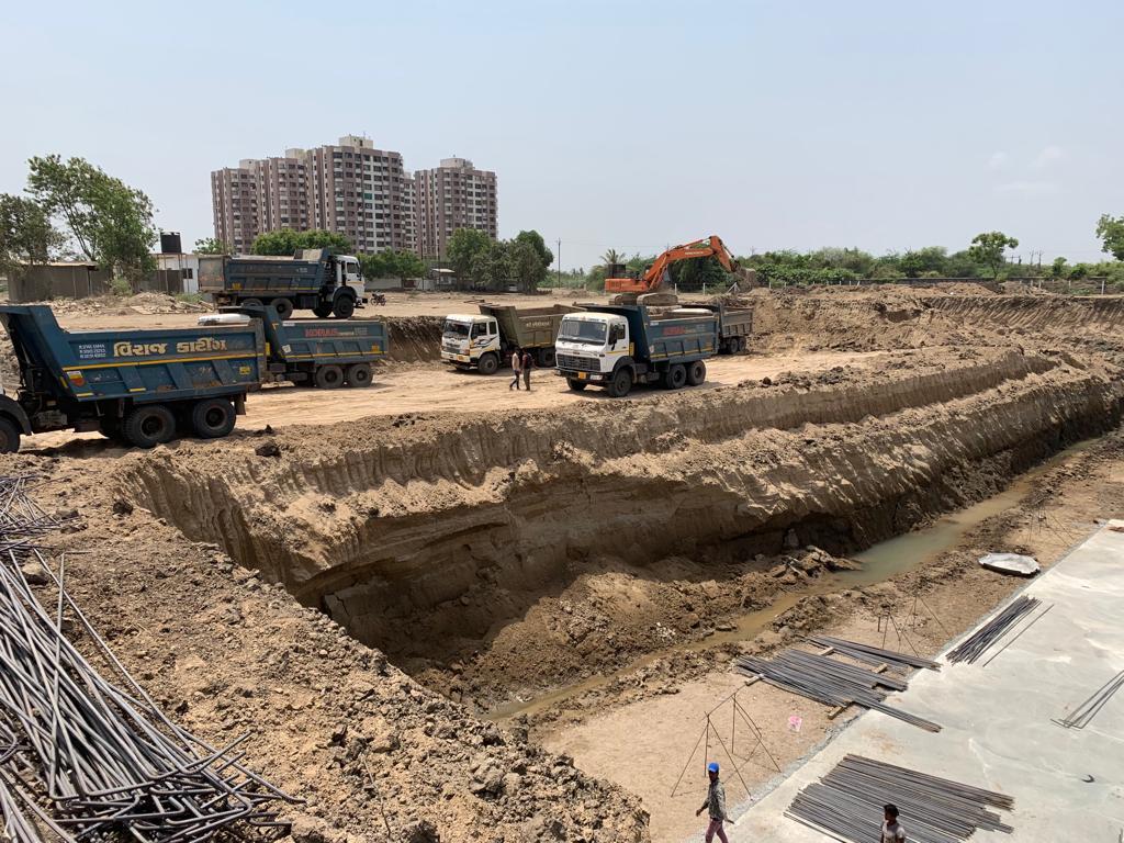 152179_const of real estate project Swapnabhoomi located at Abhava, Surat, Gujarat