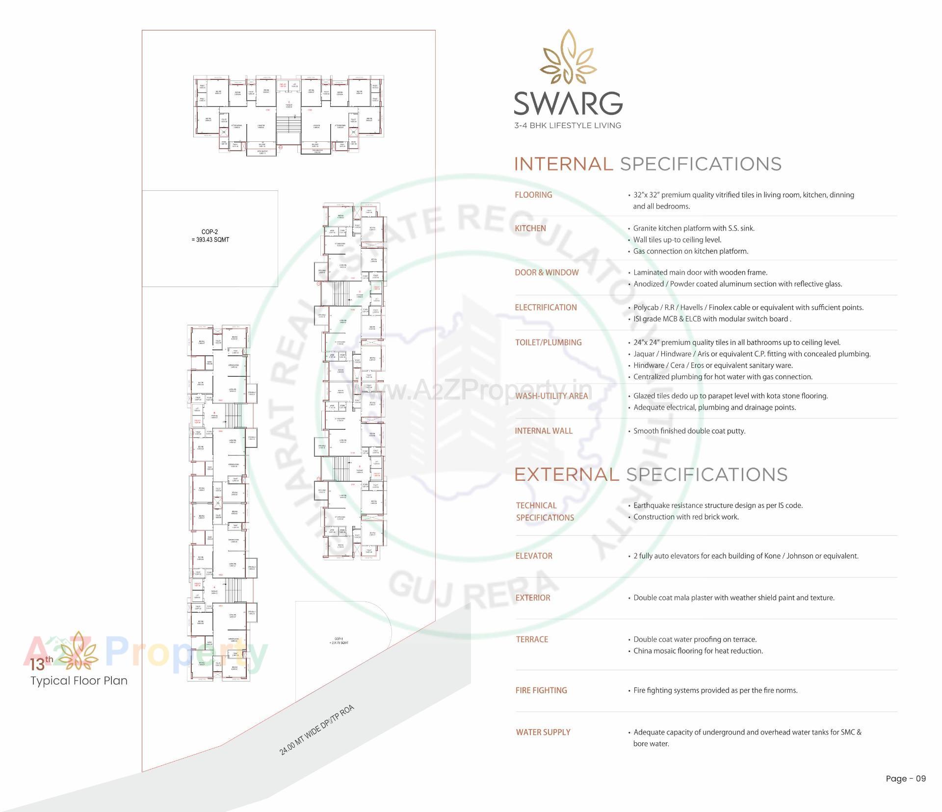  of real estate project Swarg located at Pal, Surat, Gujarat