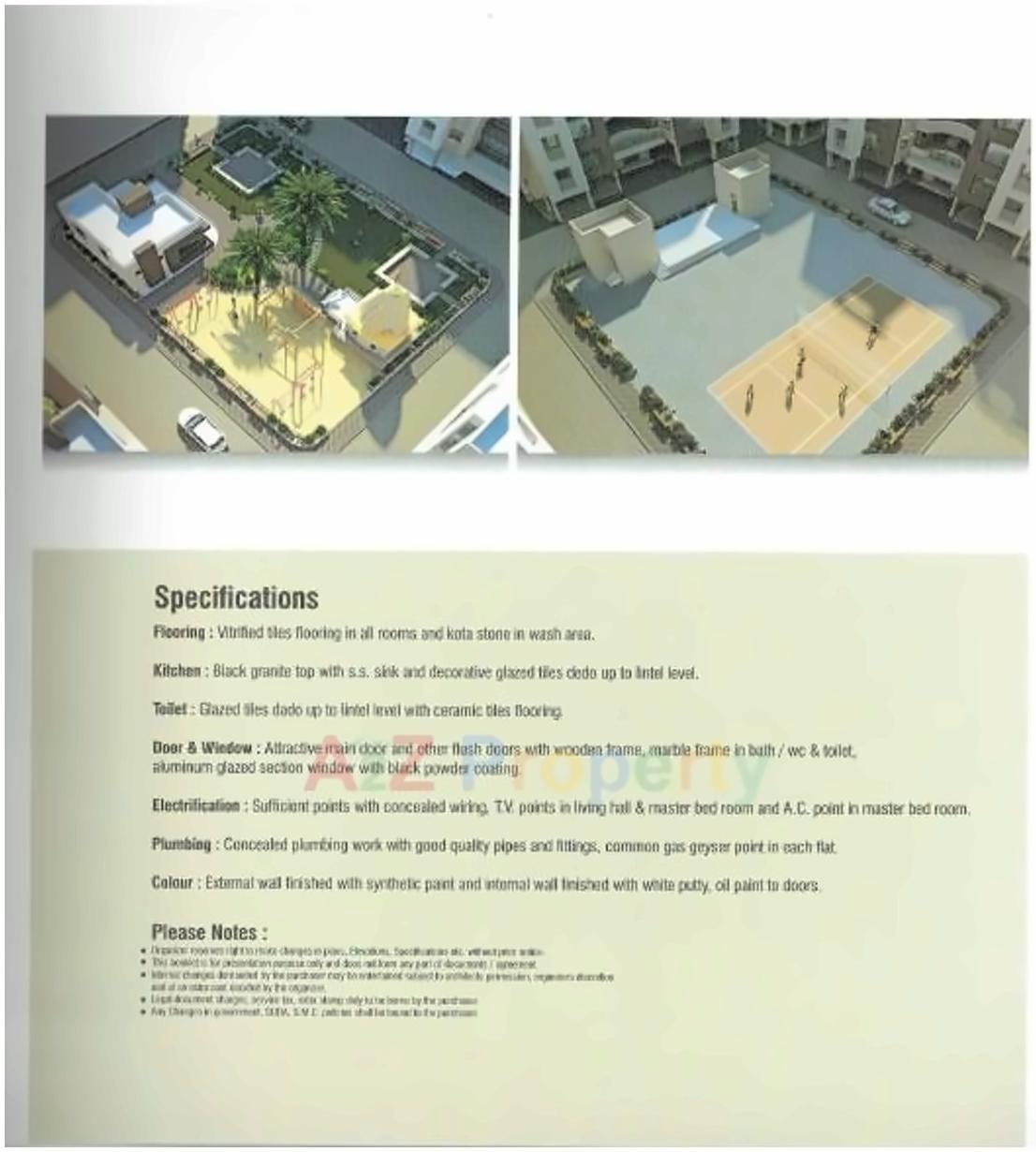  of real estate project Swastik Residency located at Dindoli, Surat, Gujarat