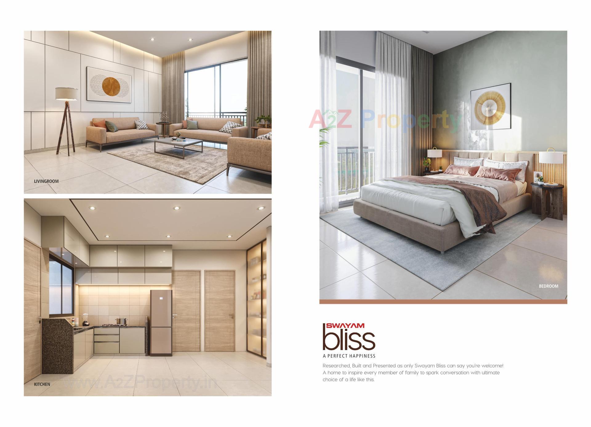 Layout of real estate project Swayam Bliss located at Jahangirpura, Surat, Gujarat