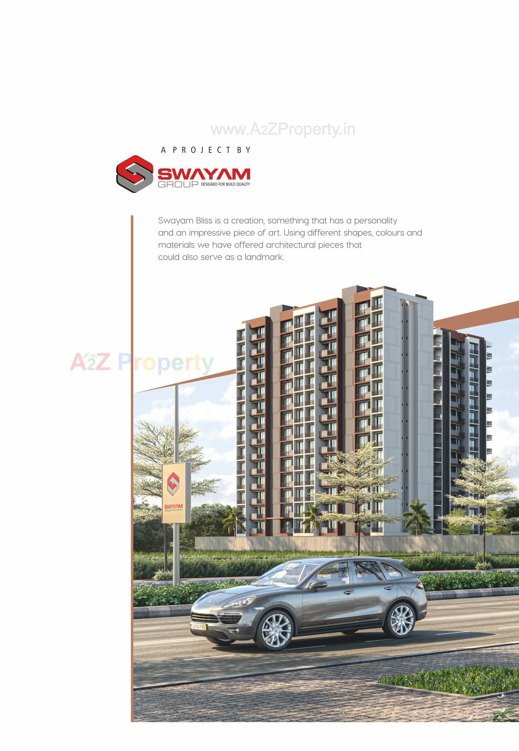 3D Elevation of real estate project Swayam Bliss located at Jahangirpura, Surat, Gujarat