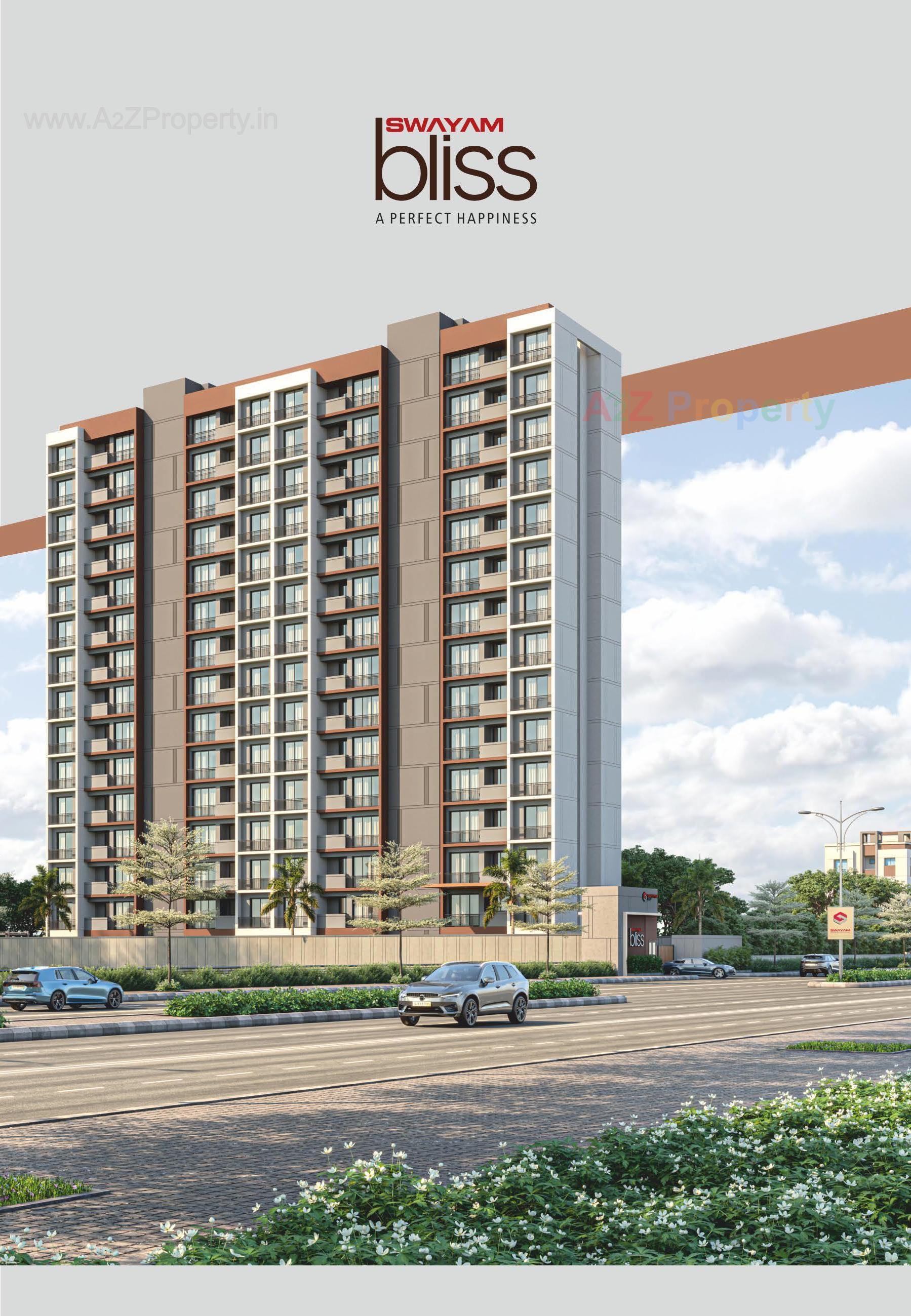 3D Elevation of real estate project Swayam Bliss located at Jahangirpura, Surat, Gujarat