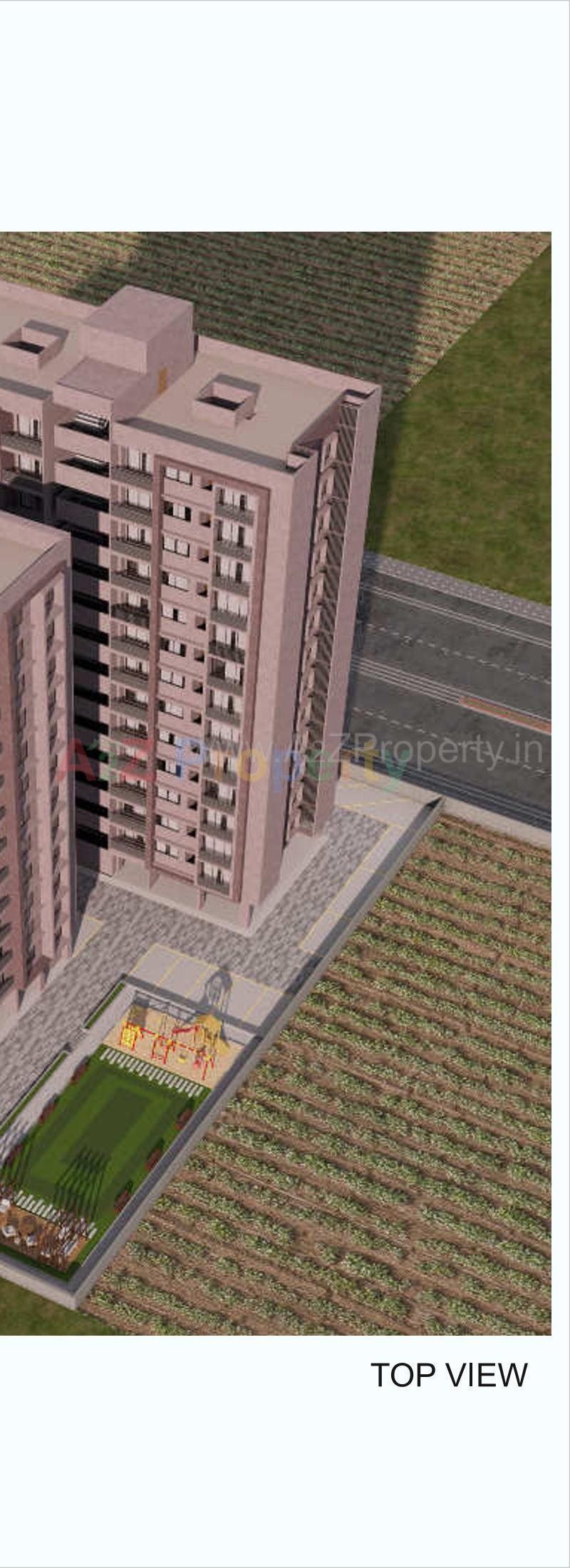 3D Elevation of real estate project The Capital located at Palanpor, Surat, Gujarat