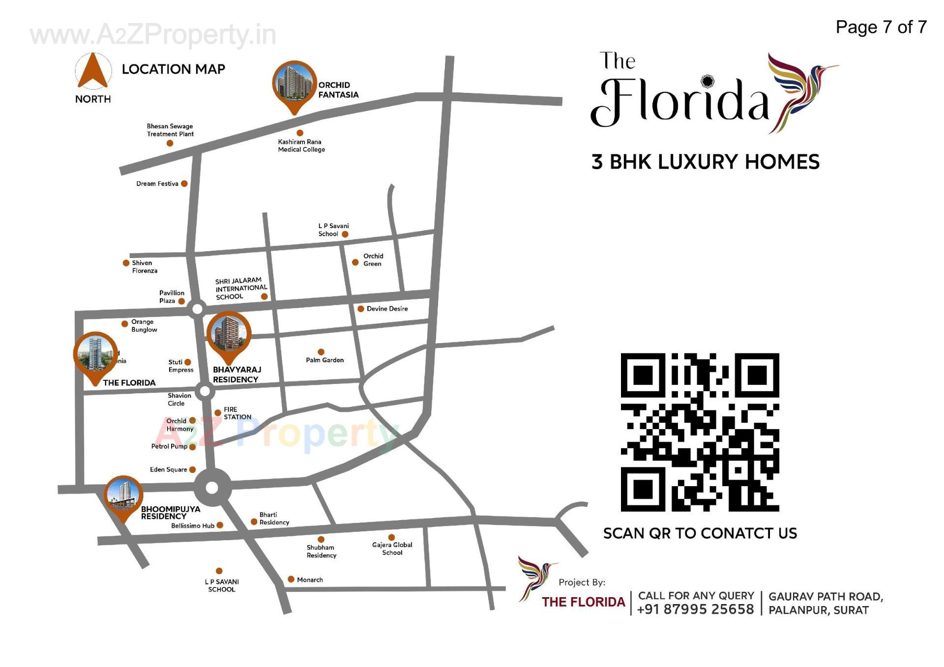  of real estate project The Florida located at Palanpor, Surat, Gujarat