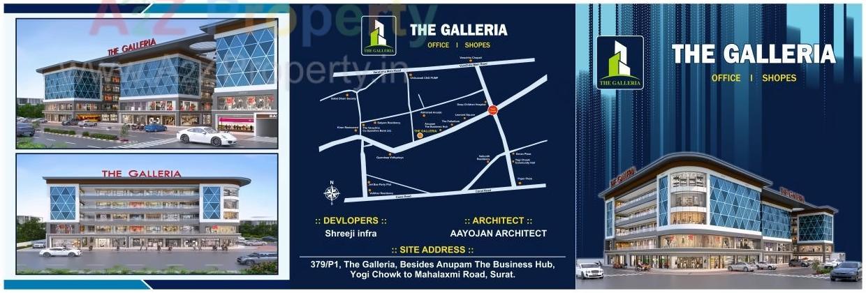  of real estate project The Galleria located at Surat, Surat, Gujarat