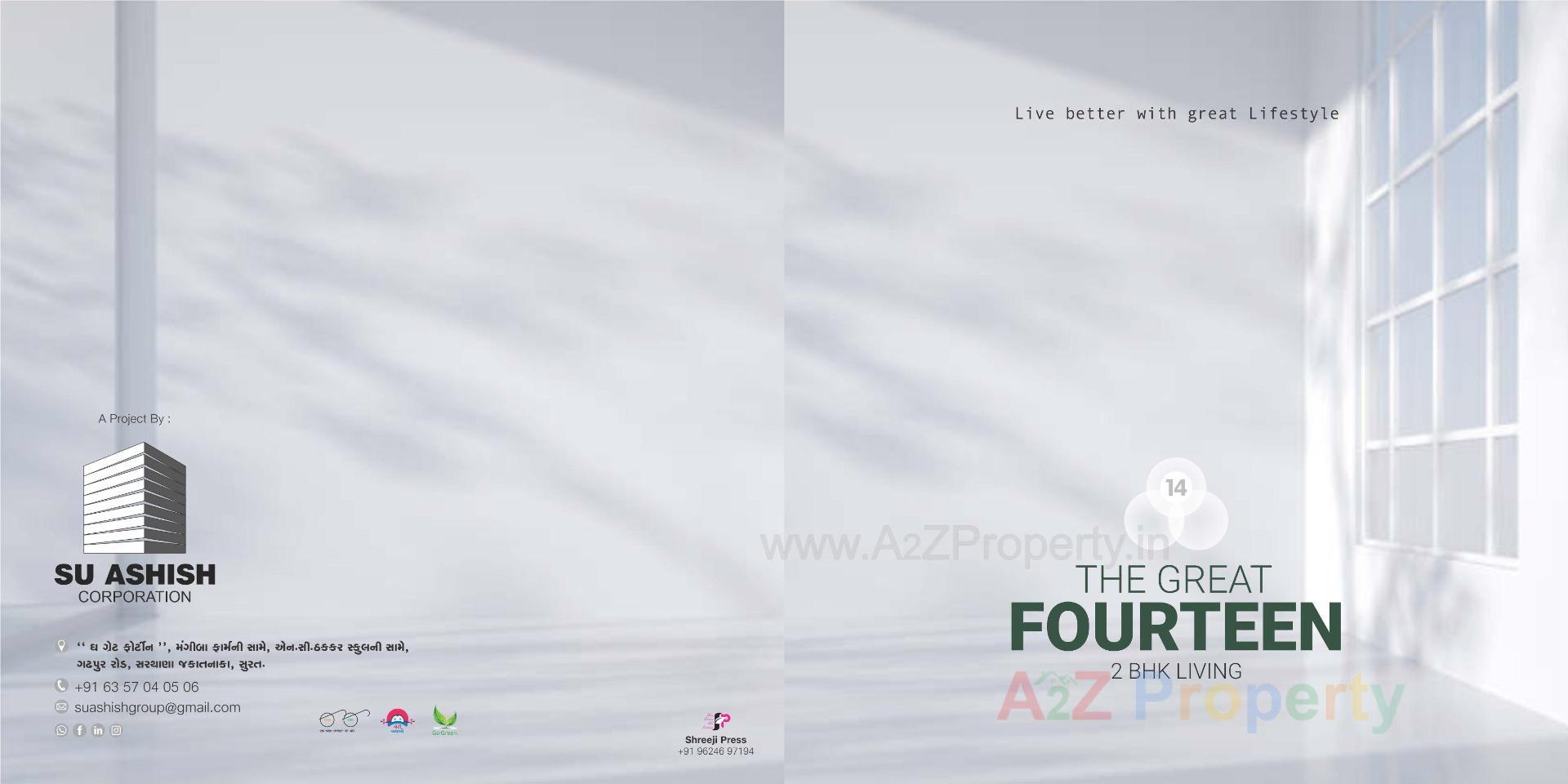  of real estate project The Great Fourteen located at Sarthana, Surat, Gujarat