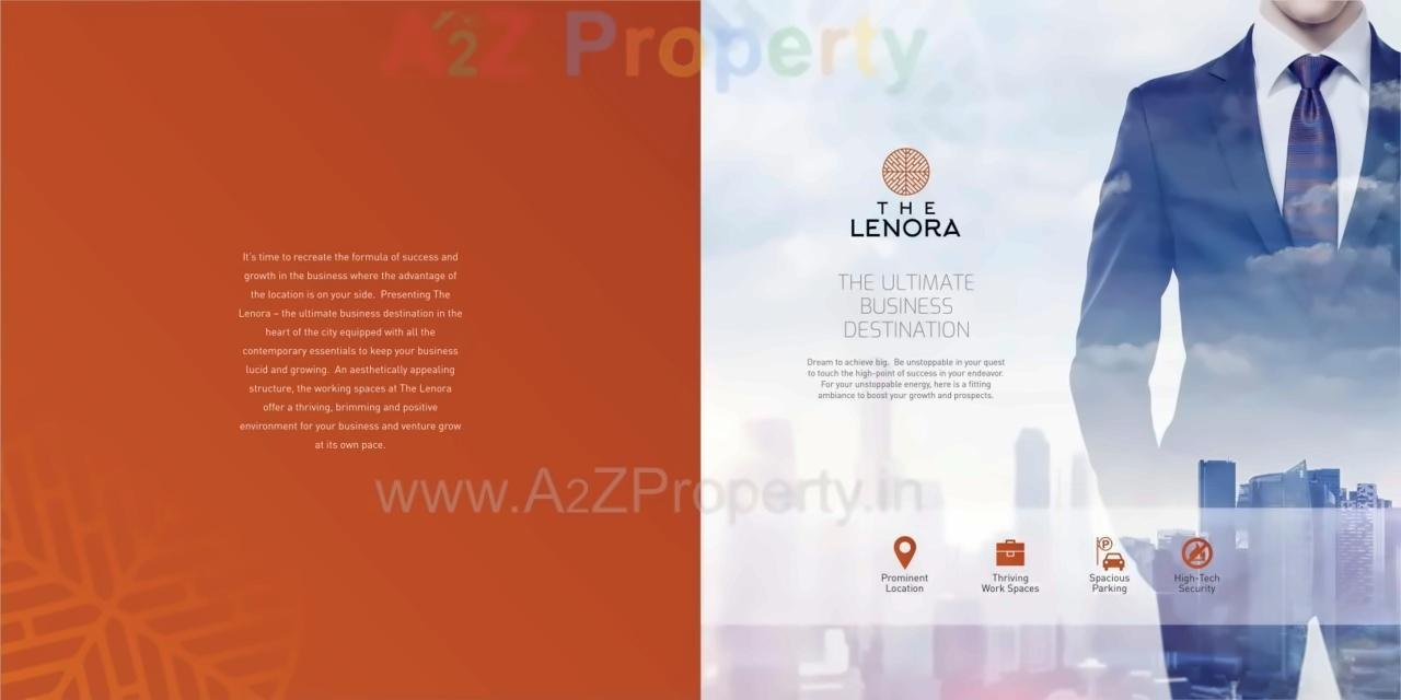  of real estate project The Lenora located at Bharthana-vesu, Surat, Gujarat
