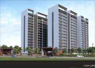 Elevation of real estate project The Majestic located at Althan, Surat, Gujarat
