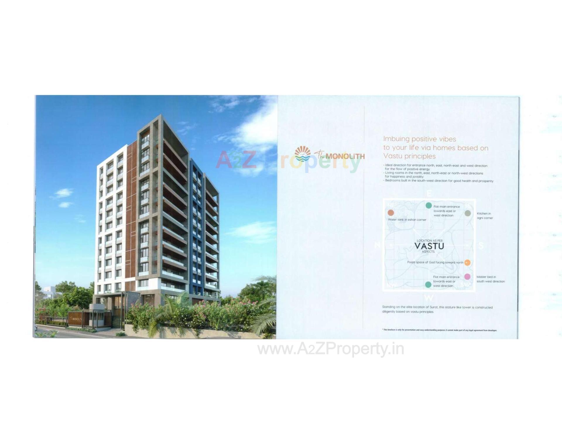  of real estate project The Monolith located at Vesu, Surat, Gujarat