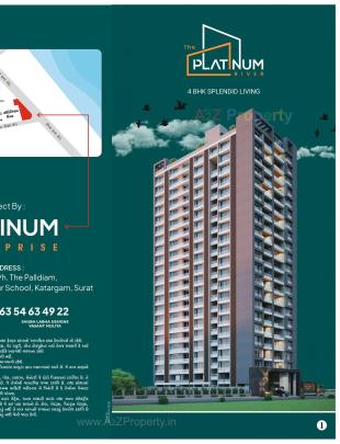 Elevation of real estate project The Platinum River located at Ka, Surat, Gujarat