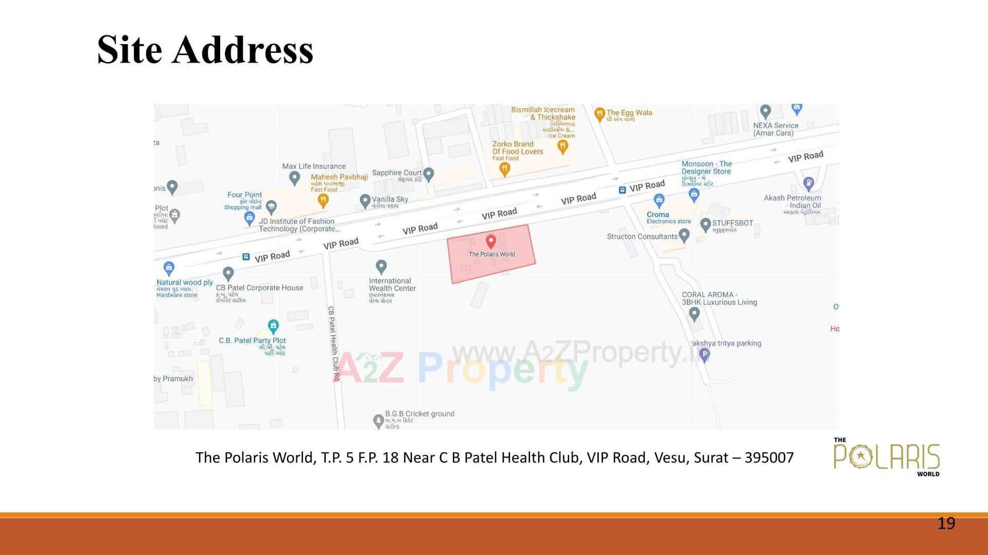 of real estate project The Polaris World located at Surat, Surat, Gujarat
