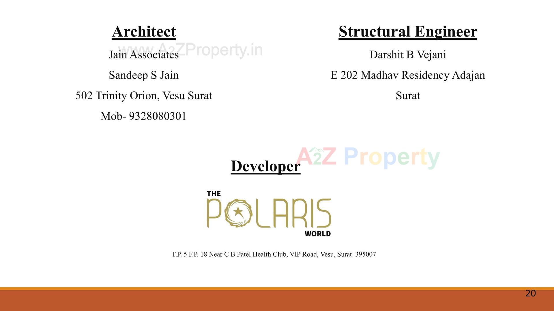  of real estate project The Polaris World located at Surat, Surat, Gujarat