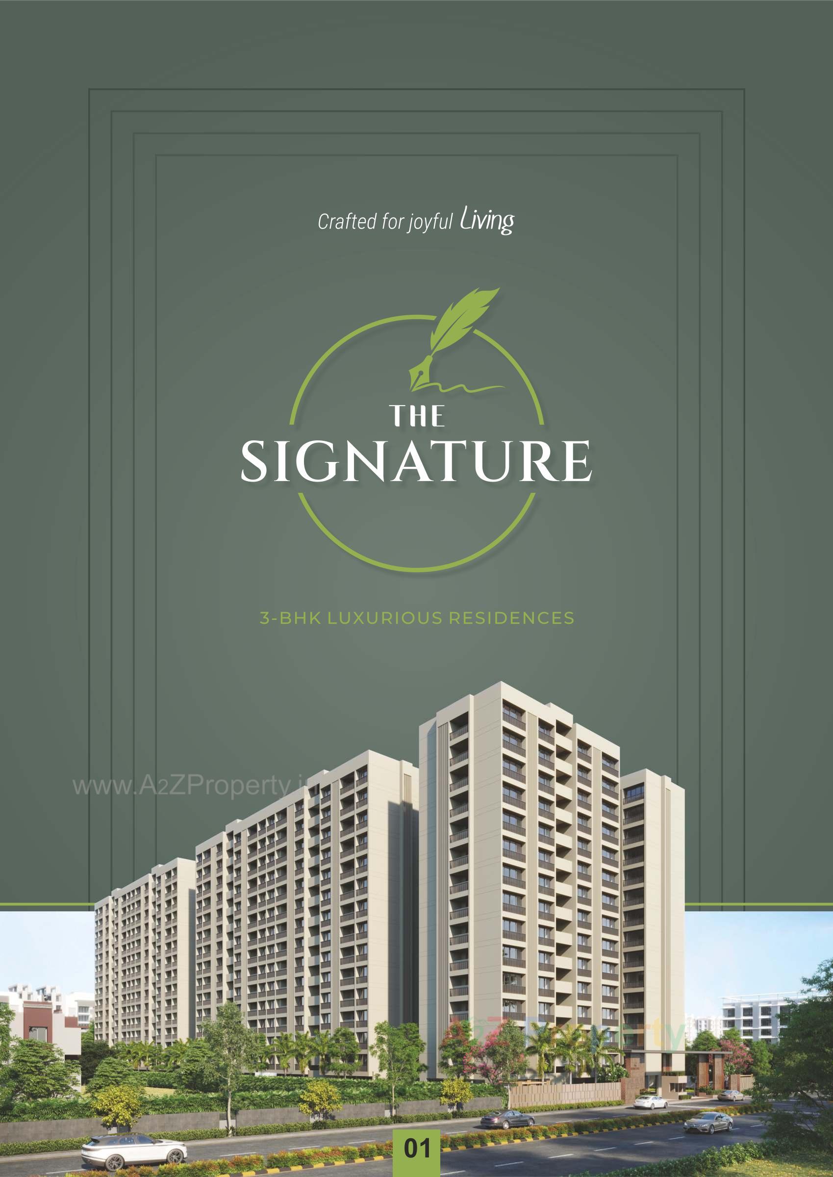 3D Elevation of real estate project The Signature located at Mota, Surat, Gujarat
