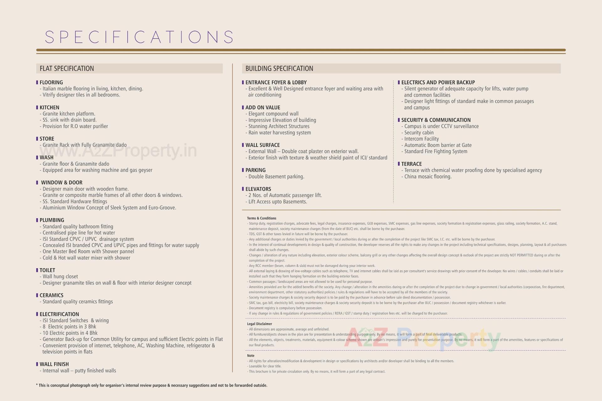  of real estate project The Ultima located at Vesu, Surat, Gujarat