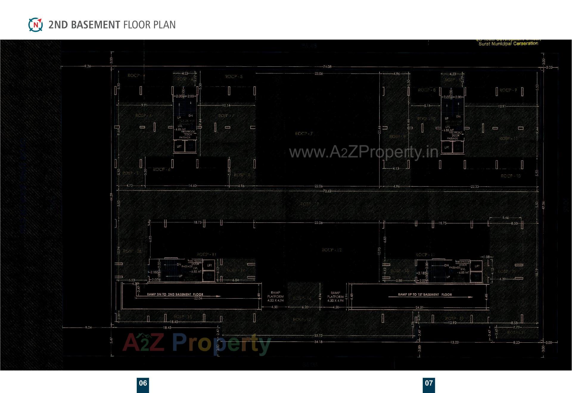 of real estate project Tilak Heritage located at Mota Varachha, Surat, Gujarat