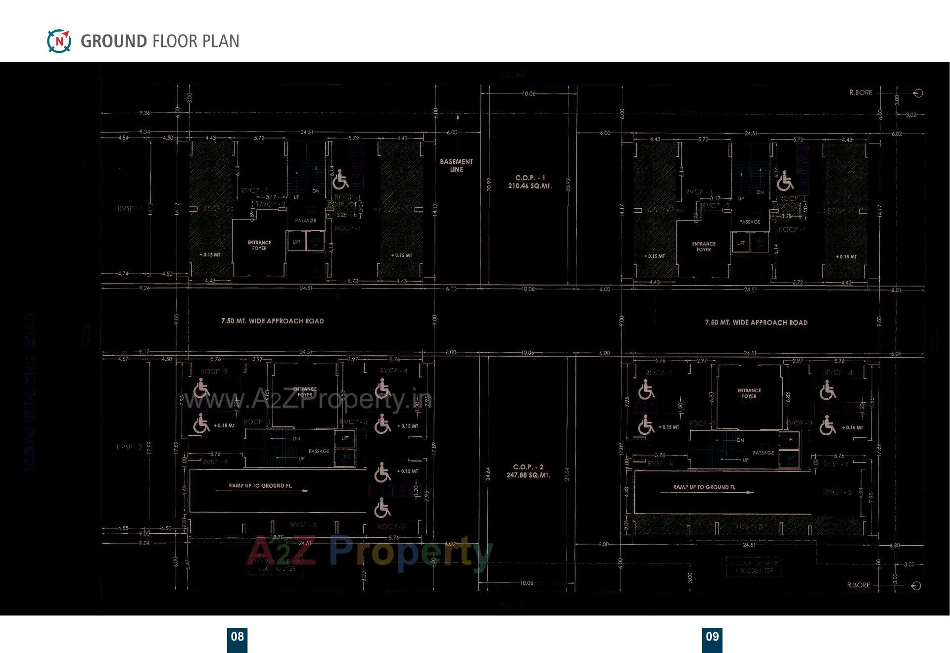  of real estate project Tilak Heritage located at Mota Varachha, Surat, Gujarat