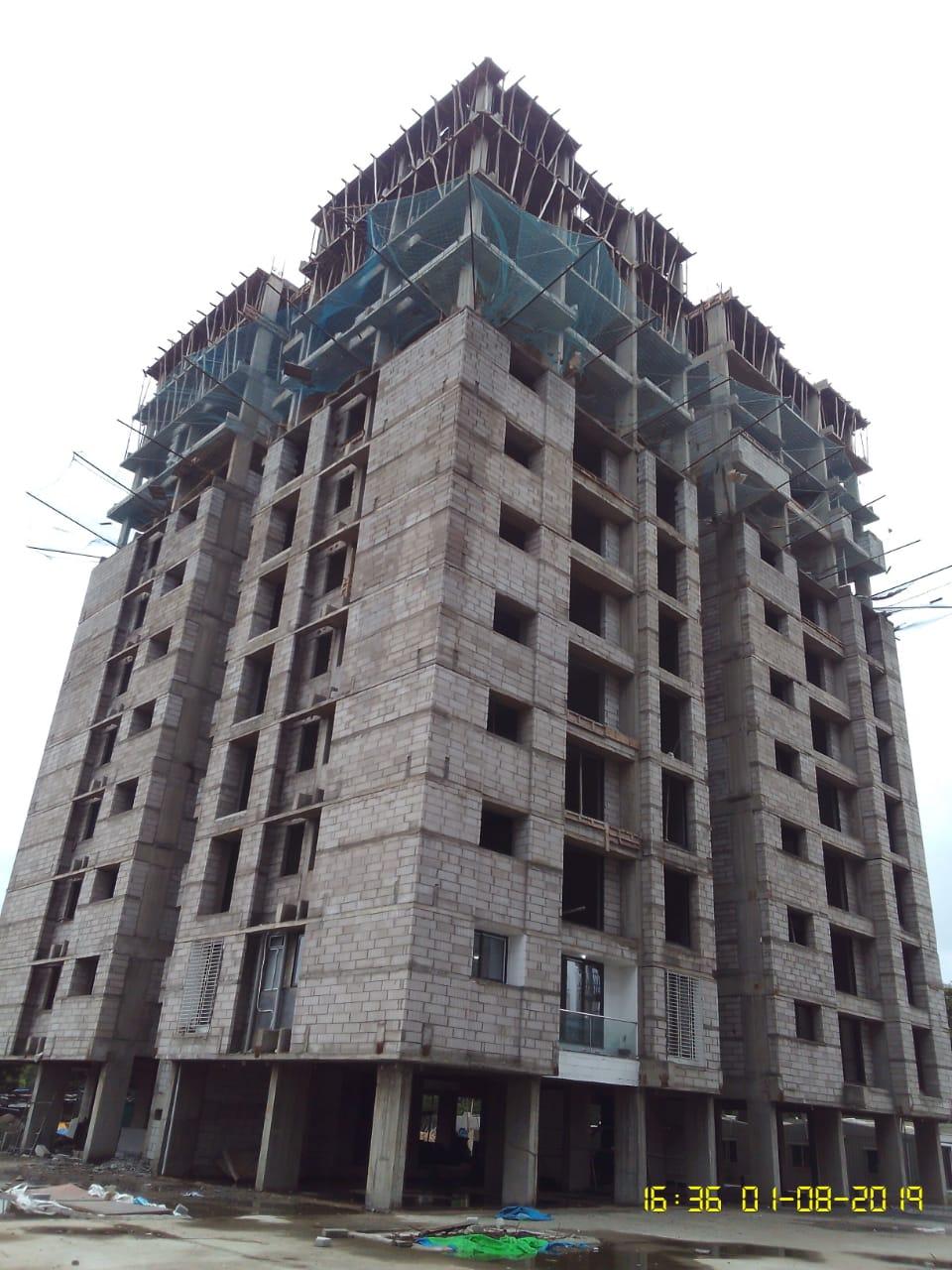 190571_const of real estate project Times Luxuria located at Vesu, Surat, Gujarat