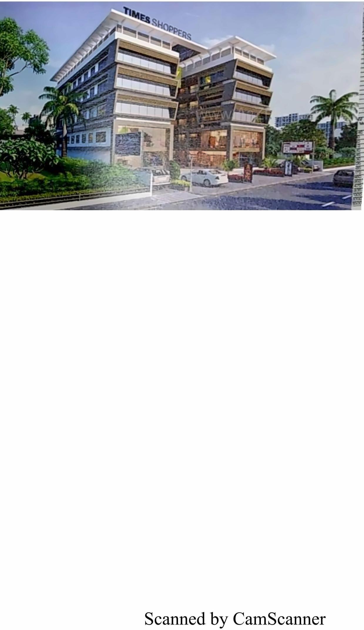 3D Elevation of real estate project Times Shoppers located at Varachha, Surat, Gujarat