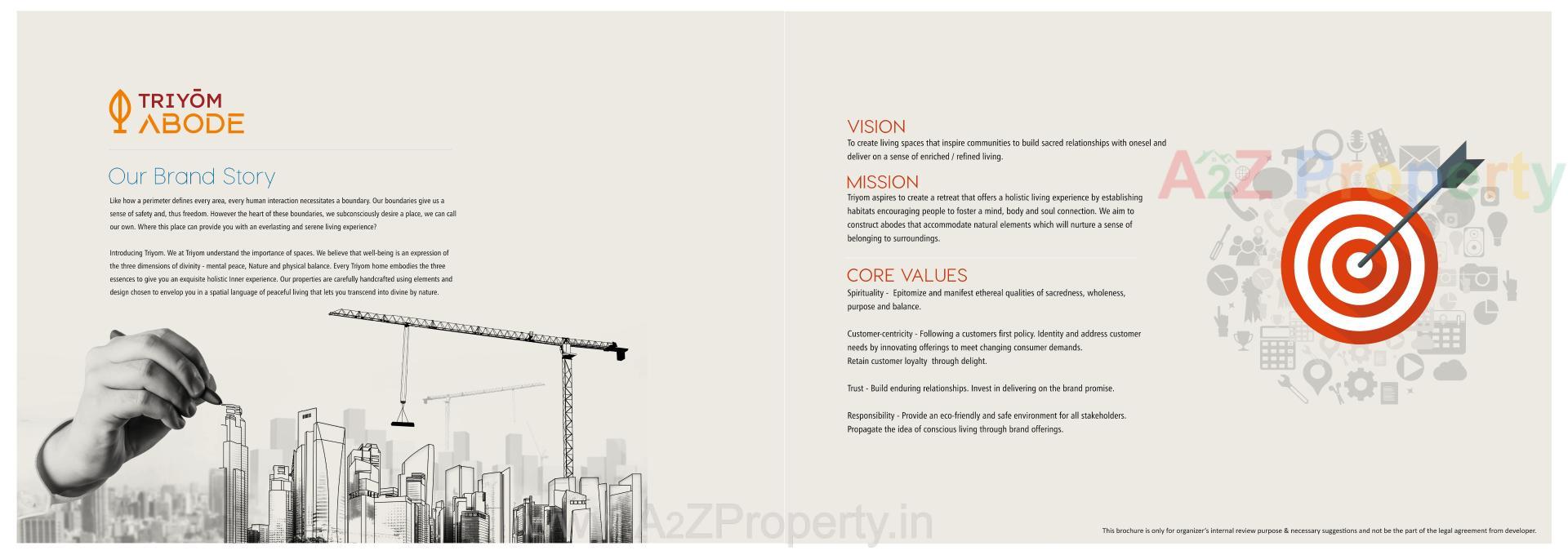  of real estate project Triyom Abode located at Abhva, Surat, Gujarat