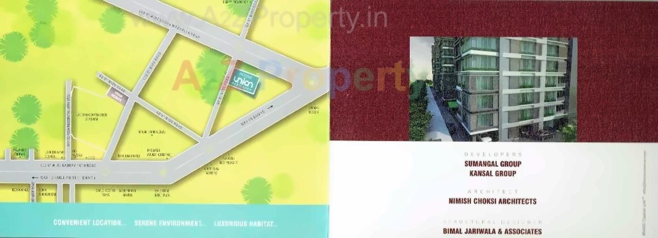  of real estate project Union Residency located at Vesu, Surat, Gujarat