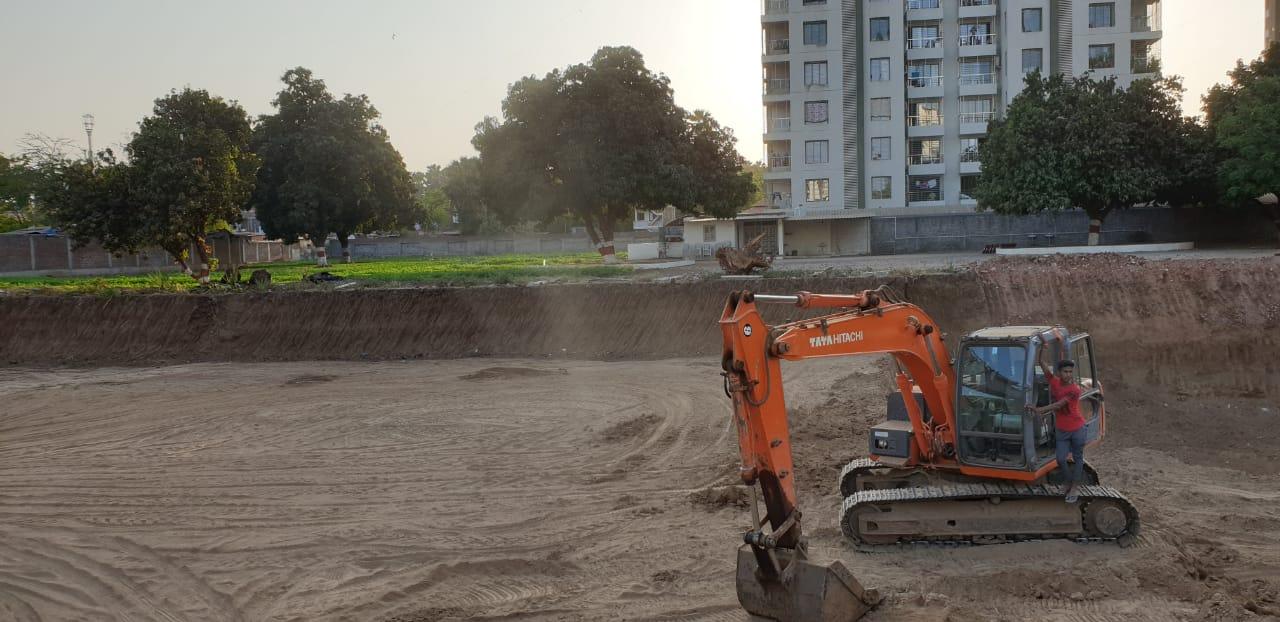 136006_const of real estate project Unique Square located at Singanpore, Surat, Gujarat