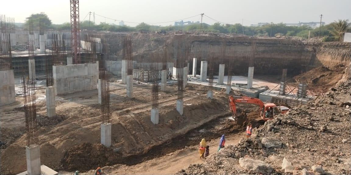 121287_const of real estate project United City located at Gaviar, Surat, Gujarat