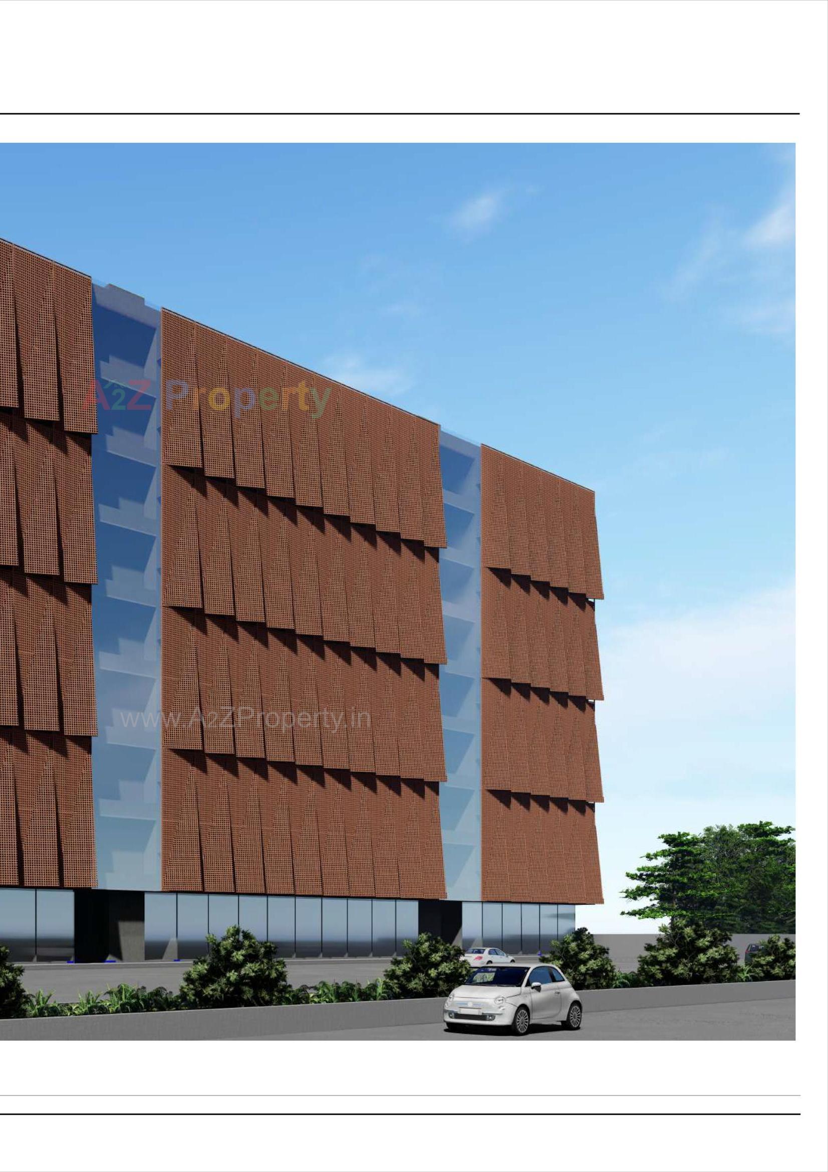 3D Elevation of real estate project United Textile Market located at Surat, Surat, Gujarat