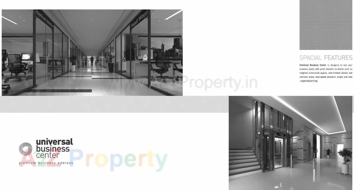  of real estate project Universal Business Centre located at Adajan, Surat, Gujarat