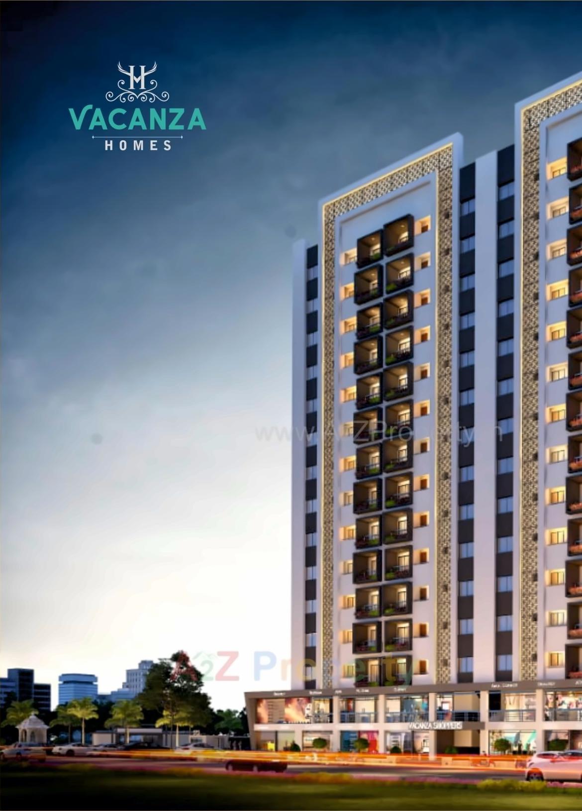 3D Elevation of real estate project Vacanza Homes located at Surat, Surat, Gujarat