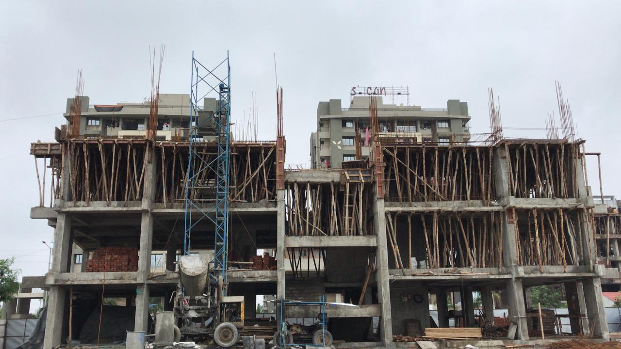 167654_const of real estate project Vaidehi Heights located at Karadava, Surat, Gujarat